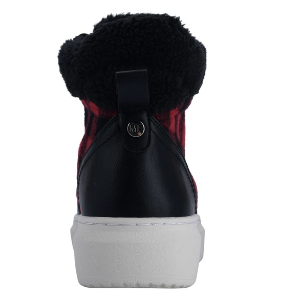 New Marc Fisher Fellow buffalo plaid sneaker - Picture 3 of 10